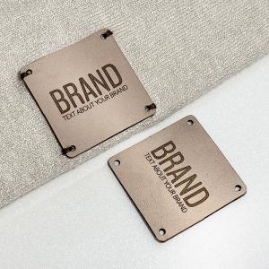 Lederlabel aus Echt-Leder Model EP-M38 Lederetiketten aus Echtleder - EP-M38