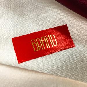 Markenname bedruckte Textiletiketten - TL-M11