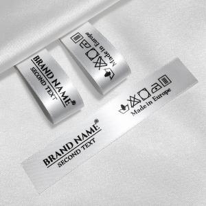 Markenname bedruckte Textiletiketten - TL-M114