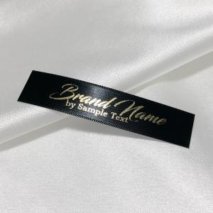 Markenname bedruckte Textiletiketten - TL-M127