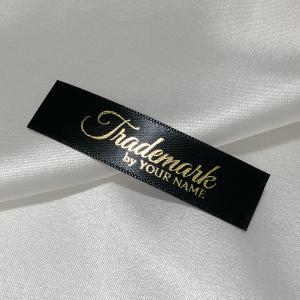 Markenname bedruckte Textiletiketten - TL-M131
