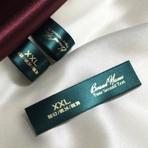 Markenname bedruckte Textiletiketten - TL-M19