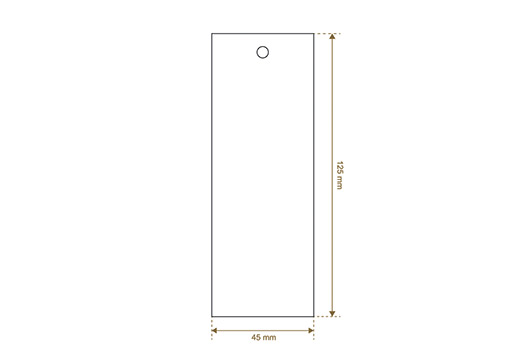 Karton etikett Fashion Style Model HT-M121