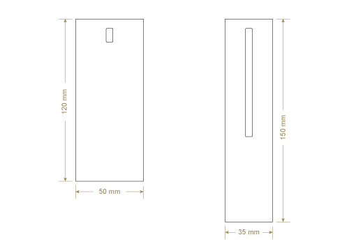 Karton etikett Model HT-M90