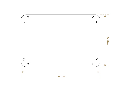 Kunstleder Etiketten Model EP-M151