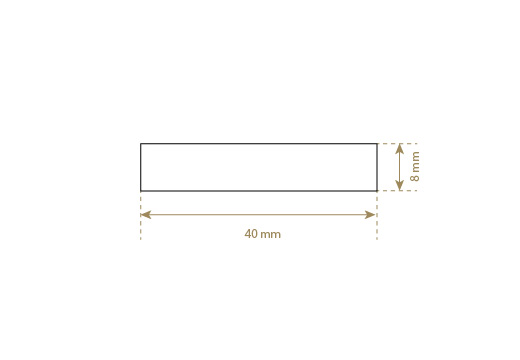 Leder-Etikett aus Echt-Leder Model EP-M25