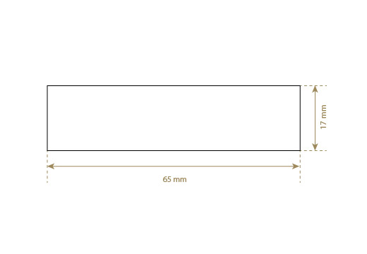 Lederetikett aus Echt-Leder Model EP-M35