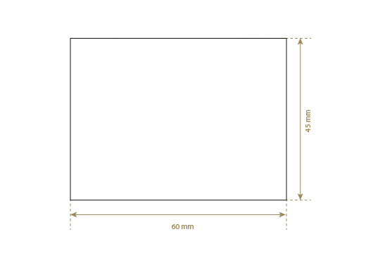 Lederetikett aus Echt-Leder Model EP-M48