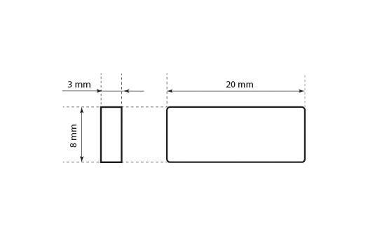 Kunststoffsiegel Model ST-M125