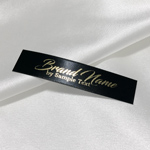Markenname bedruckte Textiletiketten - TL-M127