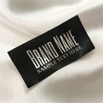 Markenname bedruckte Textiletiketten - TL-M15