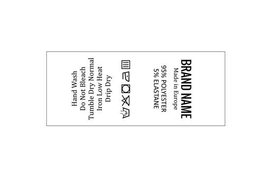 Wäscheetiketten Modell TC-M25