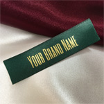 Markenname bedruckte Textiletiketten - TL-M3