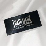 Textiletikett aus Satin gedruckt Modell TL-M51