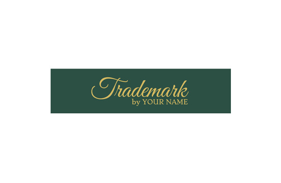 Bedrucktes Textiletikett Vogue Style Model TL-M87