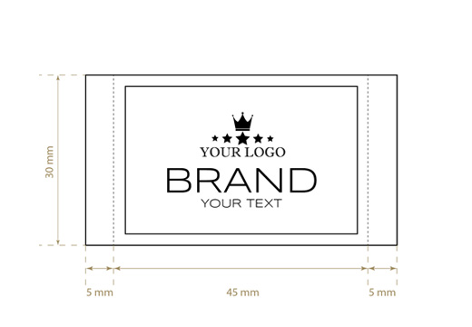 Webetiketten Premium Style Model WL-M99